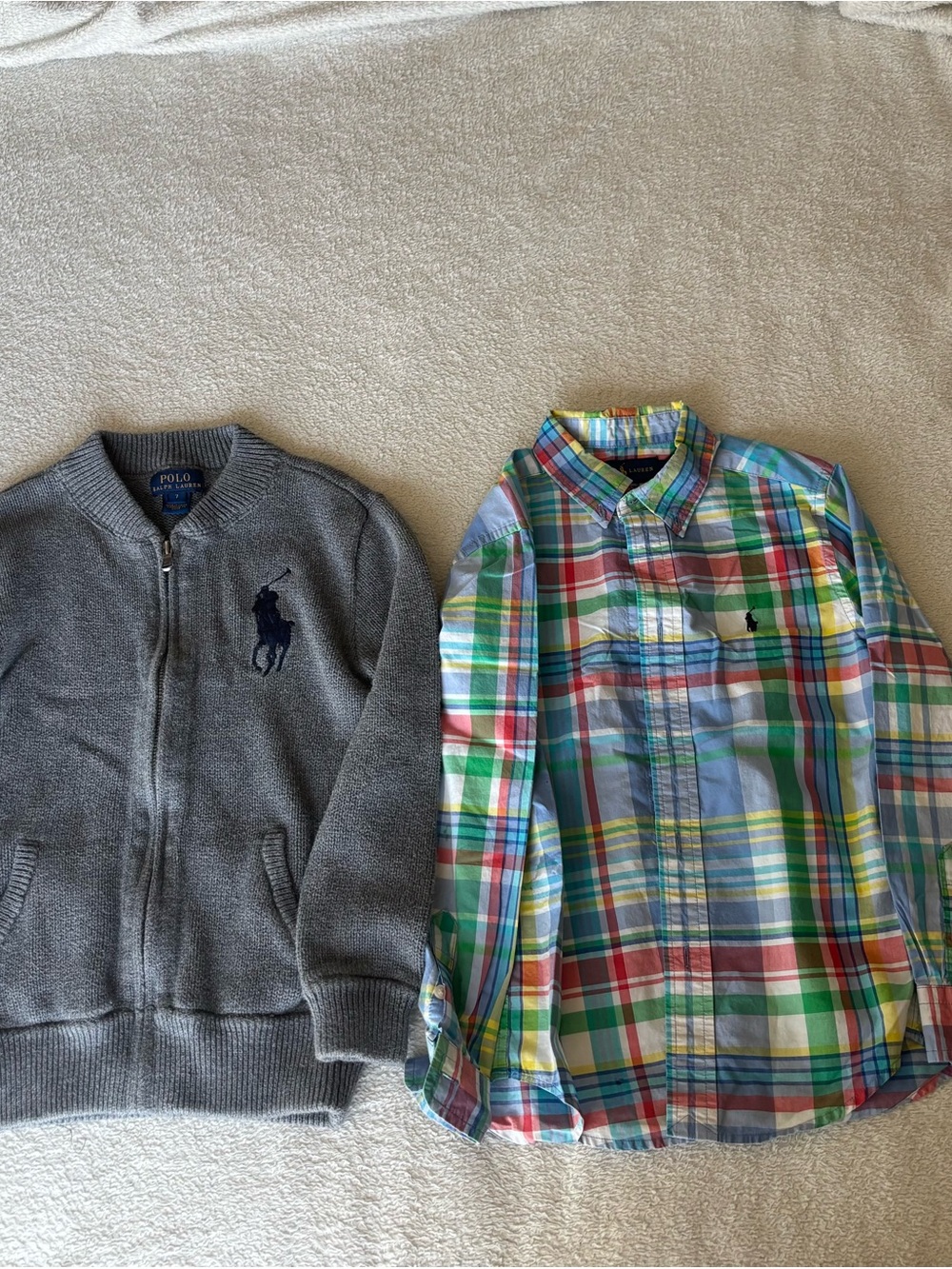 Polo by Ralph Lauren Boys' Multicolor Plaid Button-Down Shirt
